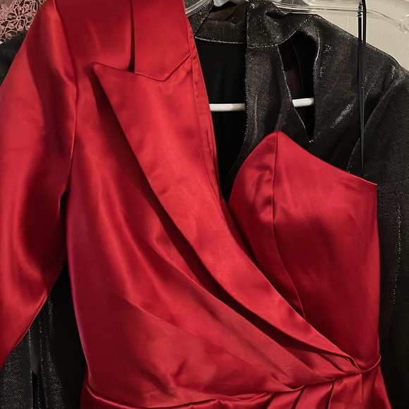NBD one shoulder suit mini dress - Picture 6 of 7